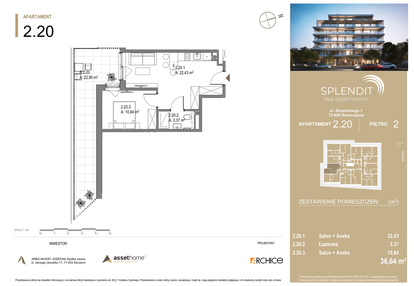 Mieszkanie w inwestycji: Splendit Świnoujście