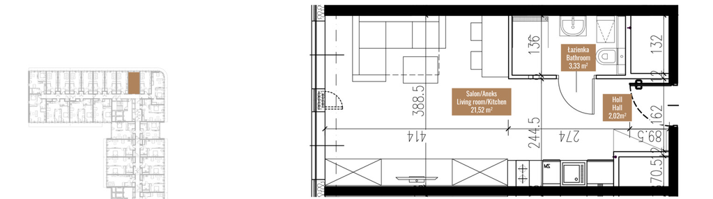 Mieszkanie w inwestycji: Global Apartments