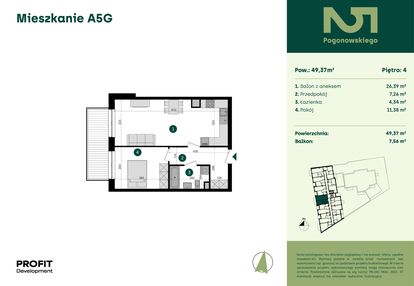 Mieszkanie w inwestycji: Pogonowskiego 52