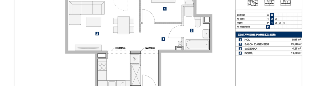 Mieszkanie w inwestycji: Osobowicka 114