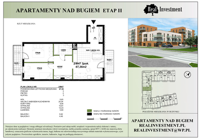 Mieszkanie w inwestycji: Apartamenty nad Bugiem - etap II