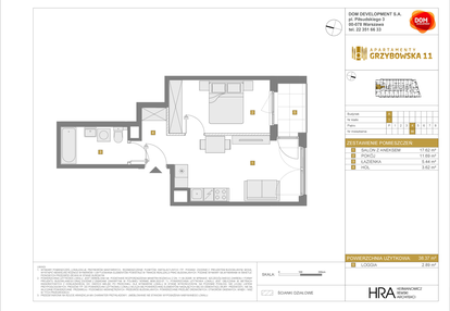 Mieszkanie w inwestycji: Apartamenty Grzybowska 11