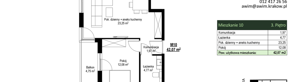 Mieszkanie w inwestycji: Szaflarska 9