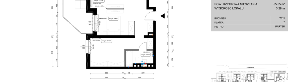 Mieszkanie w inwestycji: Przystań Reymonta