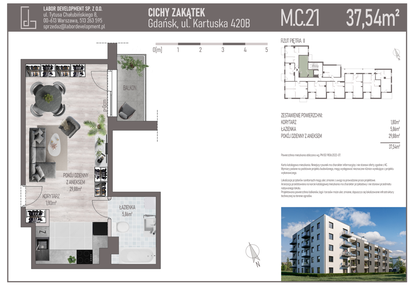 Mieszkanie w inwestycji: Cichy Zakątek