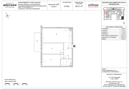 Mieszkanie w inwestycji: Apartamenty Pustułeczki