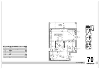 Mieszkanie w inwestycji: Sobola Biel A9