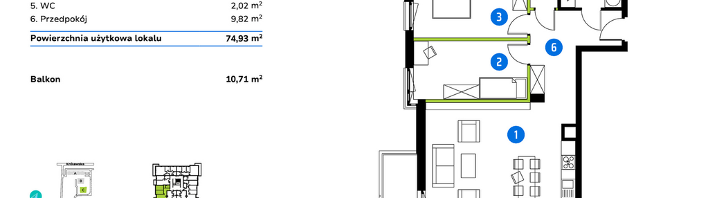Mieszkanie w inwestycji: Osiedle Zdrój