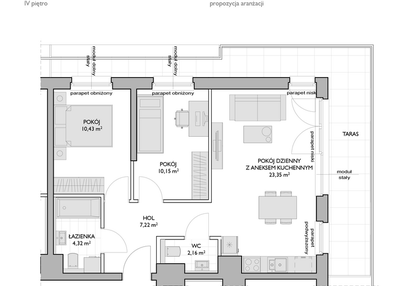 Mieszkanie w inwestycji: Wiszące Ogrody