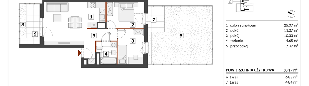 Mieszkanie w inwestycji: Warszawski Świt etap XI
