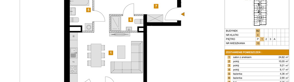 Mieszkanie w inwestycji: Osiedle Arkadia