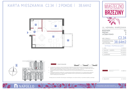 Mieszkanie w inwestycji: Miasteczko Brzeziny II