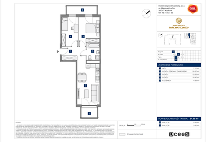 Mieszkanie w inwestycji: Apartamenty Park Matecznego Etap 2