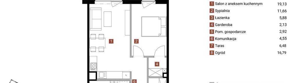 Mieszkanie w inwestycji: Nowy Reden