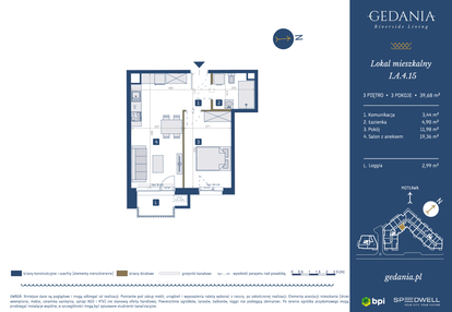 Mieszkanie w inwestycji: GEDANIA Riverside Living