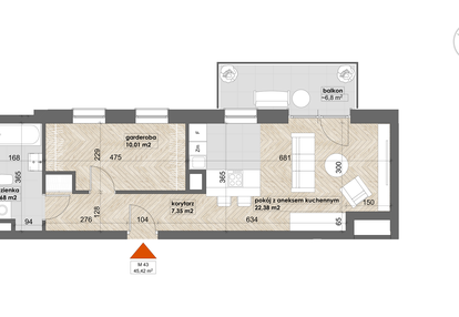 Mieszkanie w inwestycji: Apartamenty Śródmieście