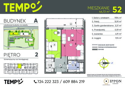 Mieszkanie w inwestycji: Osiedle TEMPO