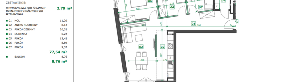 Mieszkanie w inwestycji: Apartamenty Pszczyńska