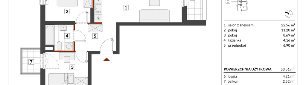 Mieszkanie w inwestycji: Warszawski Świt etap XI