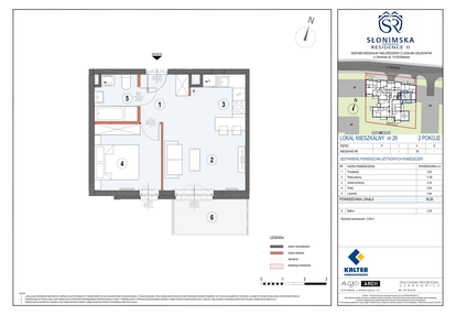 Mieszkanie w inwestycji: Słonimska Residence II