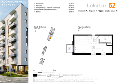 Mieszkanie w inwestycji: Osiedle Kochanowskiego - Gliwice