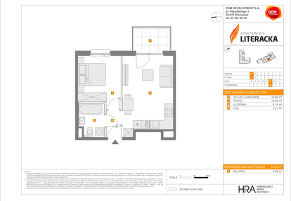 Mieszkanie w inwestycji: Apartamenty Literacka etap 2