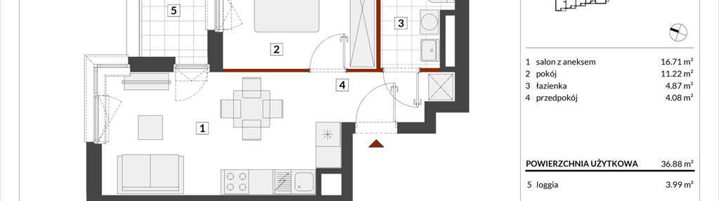 Mieszkanie w inwestycji: Warszawski Świt etap XII