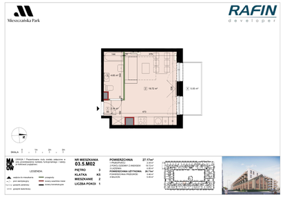 Mieszkanie w inwestycji: Mieszczańska Park