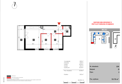 Mieszkanie w inwestycji: Skrajna 9 bud. D