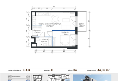 Mieszkanie w inwestycji: Nowe Zabłocie