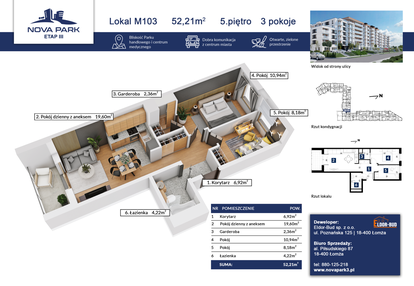 Mieszkanie w inwestycji: Nova Park etap III