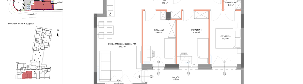 Mieszkanie w inwestycji: Apartamenty Nowy Świat