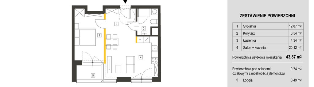 Mieszkanie w inwestycji: Apartamenty Dębowa