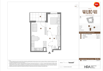 Mieszkanie w inwestycji: Osiedle Wilno VII etap 3.2