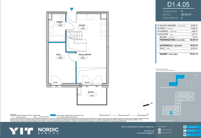 Mieszkanie w inwestycji: Nordic Bemowo - etap IV