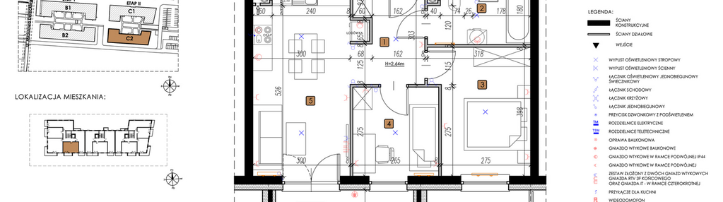 Mieszkanie w inwestycji: Koncertowe Wzgórze etap II