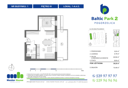 Mieszkanie w inwestycji: Baltic Park 2 Pogorzelica bud. 1 i 2