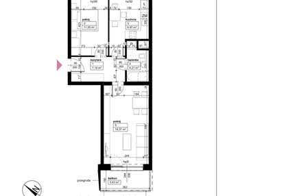 Mieszkanie w inwestycji: Malta Wołkowyska etap III