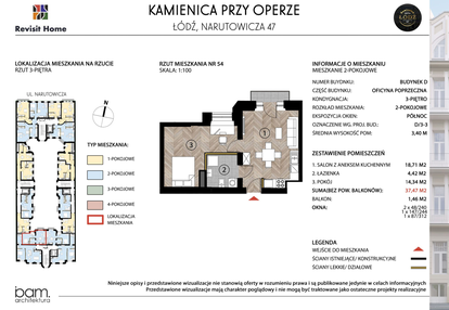 Mieszkanie w inwestycji: Kamienica przy Operze