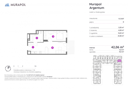 Mieszkanie w inwestycji: Murapol Argentum