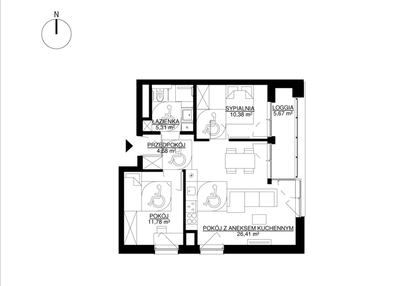 Mieszkanie w inwestycji: KrakoVska etap 2