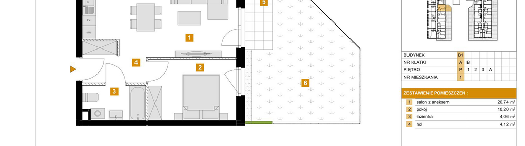 Mieszkanie w inwestycji: Osiedle Arkadia etap 2