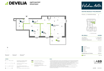 Mieszkanie w inwestycji: Vilda Arte