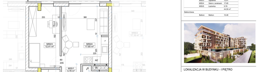 Mieszkanie w inwestycji: Apartamenty Widok Włoszczowa