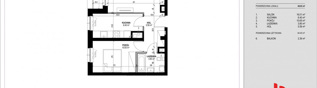 Mieszkanie w inwestycji: Gajowa