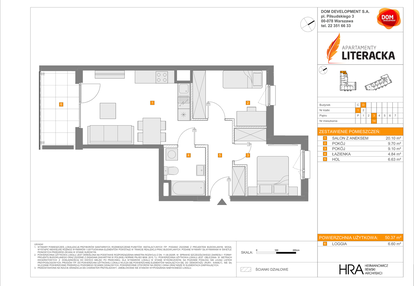 Mieszkanie w inwestycji: Apartamenty Literacka etap 2