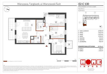 Mieszkanie w inwestycji: Warszawski Świt etap XI
