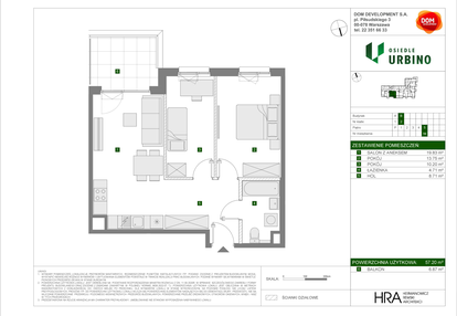 Mieszkanie w inwestycji: Osiedle Urbino etap 4.1