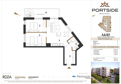 Mieszkanie w inwestycji: Portside Bałtycka