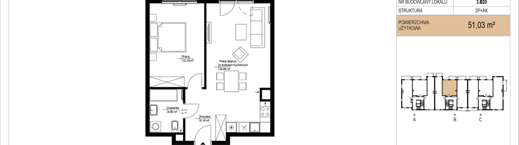 Mieszkanie w inwestycji: Gombrowicza 33 - etap II